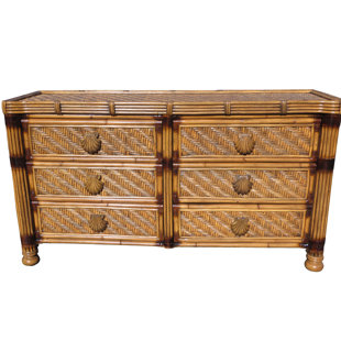 BAYOU BREEZE Popel 6 Drawer Double Dresser