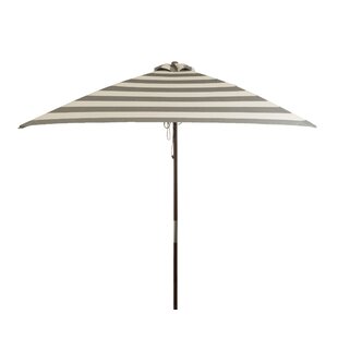 HEININGER HOLDINGS LLC Classic Wood 6.5' Square Patio Market Umbrella