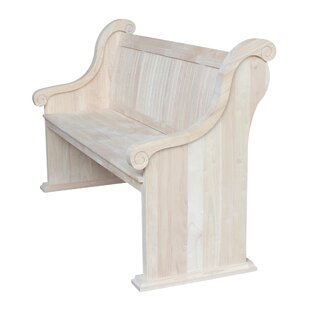 ROSALIND WHEELER Akron Solid Wood Bench