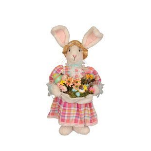 KAREN DIDION ORIGINALS Nest Bunny Figurine