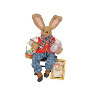 KAREN DIDION ORIGINALS Artist Bunny Figurine