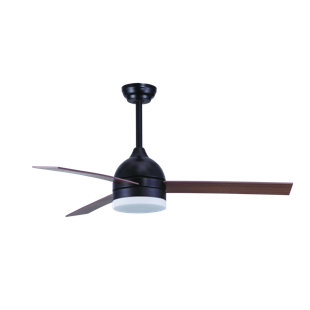 GEORGE OLIVER Mabini Ceiling Fan with LED Lights