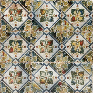 BOND TILE Angela Harris Harbour 8" x 8" Ceramic Floor and Wall Tile