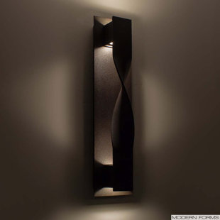MODERN FORMS Twist Indoor/Outdoor Dimmable LED Wall Light