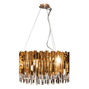 CANORA GREY Magnolia 6-Light Crystal Chandelier