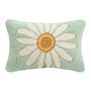 PEKING HANDICRAFT Daisy Throw Pillow