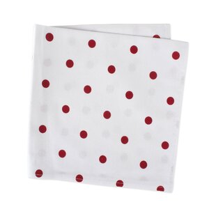 HOUSE OF HAMPTON® Marriott Cotton Polka Dots Square Napkin (Set of 4)