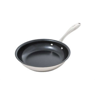 Tuxton Home Concentrix Stainless Steel Non Stick Frying Pan