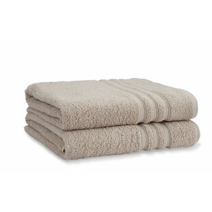 CATHERINE LANSFIELD Zero Twist 100% Cotton Towel (Set of 2)