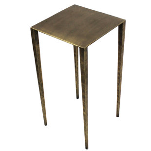WILLISTON FORGE Corine Iron Top End Table