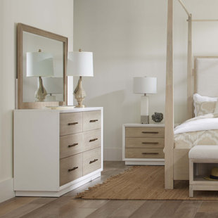 PANAMA JACK HOME COLLECTION Boca Grande 6 Drawer Double Dresser with Mirror