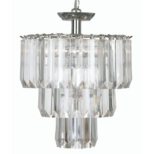 ROSDORF PARK Cuellar 4 Light Drum Chandelier
