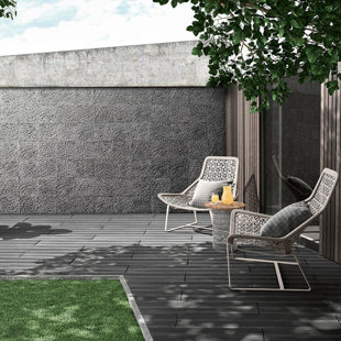 MALAKAN INC. Cubus 12" x 12" Cement Concrete Look Wall Tile