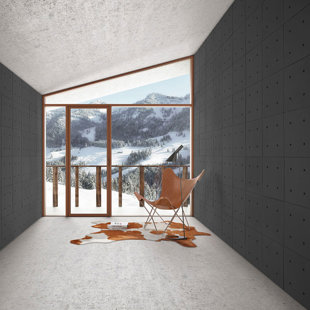 MALAKAN INC. Hando 16" x 16" Cement Concrete Look Wall Tile