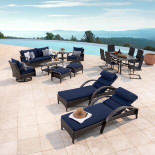 HOKKU DESIGNS Kechia 16 Piece Complete Patio Set with Cushions