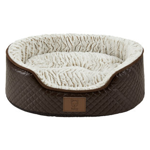 ARCHIE & OSCAR Avienda Geometric Orthopedic Polyester Pet Bed