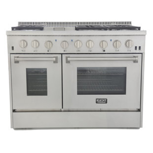 Kucht 48" 6.7 Cubic Feet Smart Free Standing Range with 6 Burners