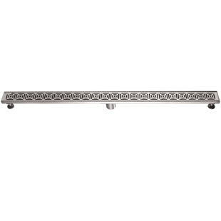 DAWN USA Mamore River Series 47 Inch Long Stainless Steel Linear Floor Shower Drain
