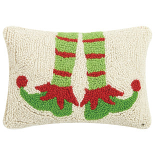 MISTLETOE AND CO. Christmas Reversible Throw Pillow