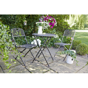 17 STORIES Toman Round 2 - Person 60cm Long Bistro Set