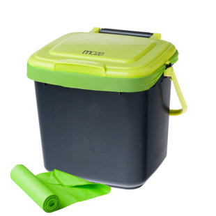 RIVERSTONE INDUSTRIES 1.85 Gallons Plastic Odor Resistant Indoor Kitchen Composter