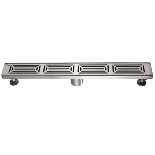 DAWN USA 24'' W Linear Grid Shower Drain