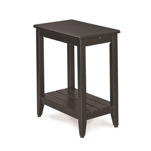 WINSTON PORTER Burciaga Solid Wood Top End Table