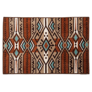 PASEO ROAD BY HIEND ACCENTS Aztec Geometric Rug