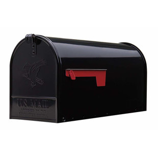 SOLARGROUP Gibraltar Steel Post Mounted Mailbox