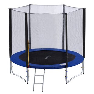 NEWACME LLC 8' Round Trampoline with Safety Enclosure