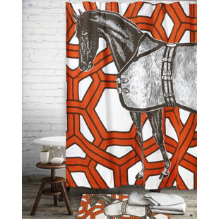 CANORA GREY Bethune Cotton Shower Curtain