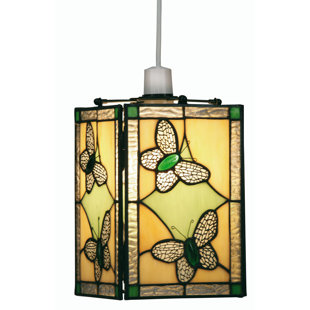 OPHELIA & CO. 22cm H Glass Rectangle Pendant Shade ( Screw On )