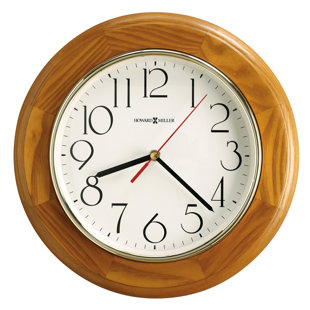 HOWARD MILLER® Grantwood Wood Wall Clock
