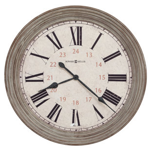 HOWARD MILLER® Nesto Manufactured Wood Wall Clock
