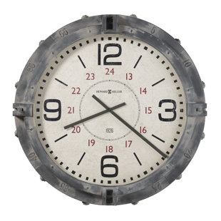 HOWARD MILLER® Seven Seas Metal Wall Clock