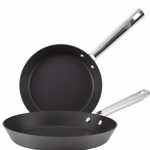Anolon Professional Hard Anodised NonStick dishwasher safe 2piece frying pan set