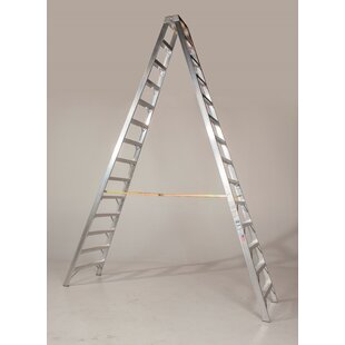 BAUER CORPORATION 13 - Step Aluminum Lightweight Folding Two-Way Ladder