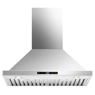 CAVALIERE 30" 860 CFM Convertible Wall Mount Range Hood in Brushed Stainless Steel