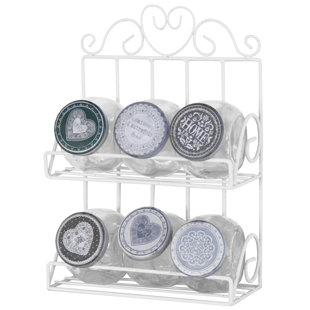 LILY MANOR Spice Jar & Rack Set