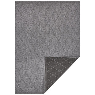 FREUNDIN HOME COLLECTION Daisy Flatweave Black Rug