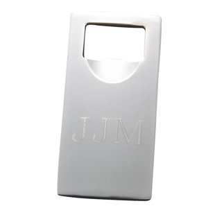 CREATIVE GIFTS INTERNATIONAL Rectangle Bottle Opener