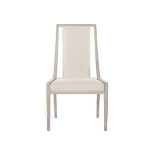 BERNHARDT Axiom Upholstered Side Chair in Ivory