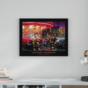 HAPPY LARRY Legendary Crossroads Chris Consani Vintage Advertisement