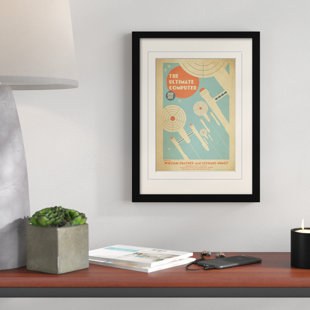 HAPPY LARRY The Ultimate Computer Framed Vintage Advertisement