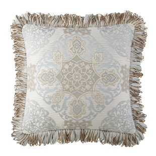 WATERFORD BEDDING Jonet Fringed Polyester Throw Pillow