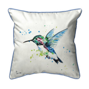 BETSY DRAKE INTERIORS Indoor/Outdoor Reversible Throw Pillow