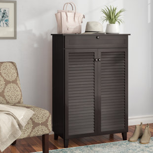 REBRILLIANT 12 Pair Shoe Storage Cabinet