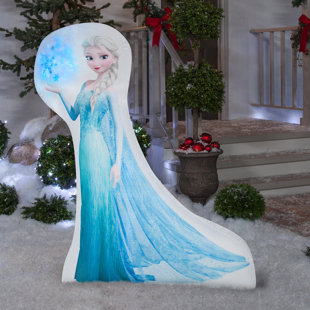 GEMMY INDUSTRIES Frozen Mini Kaleidoscope Elsa Disney Photorealistic Projection Inflatable