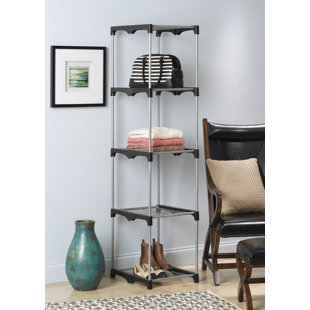 WFX UTILITY™ Anclote 19.5'' W Stainless Steel Height -Adjustable Shelving Unit