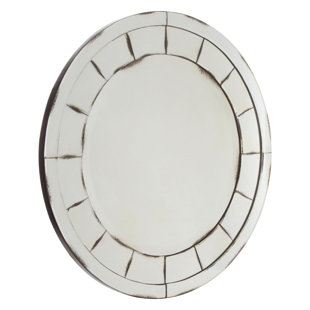 OPHELIA & CO. Amalfi Glass Flat Wall Mirror